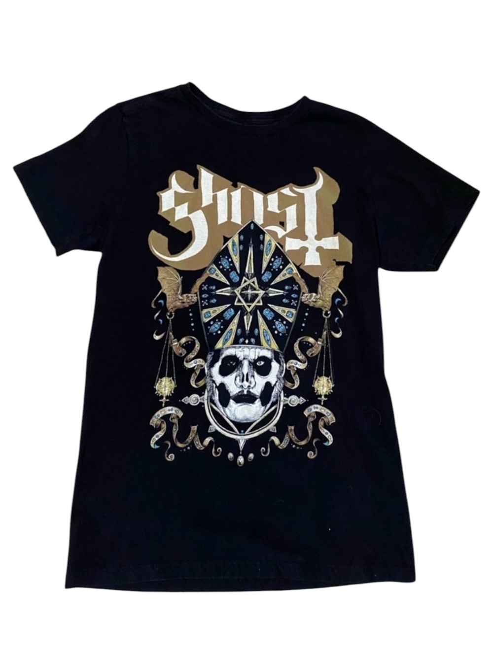 Ghost Band T-shirt Bats & Papa Emeritus IV Size Large 100% Cotton USA